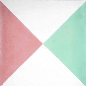 Dandy Star V encaustic tile