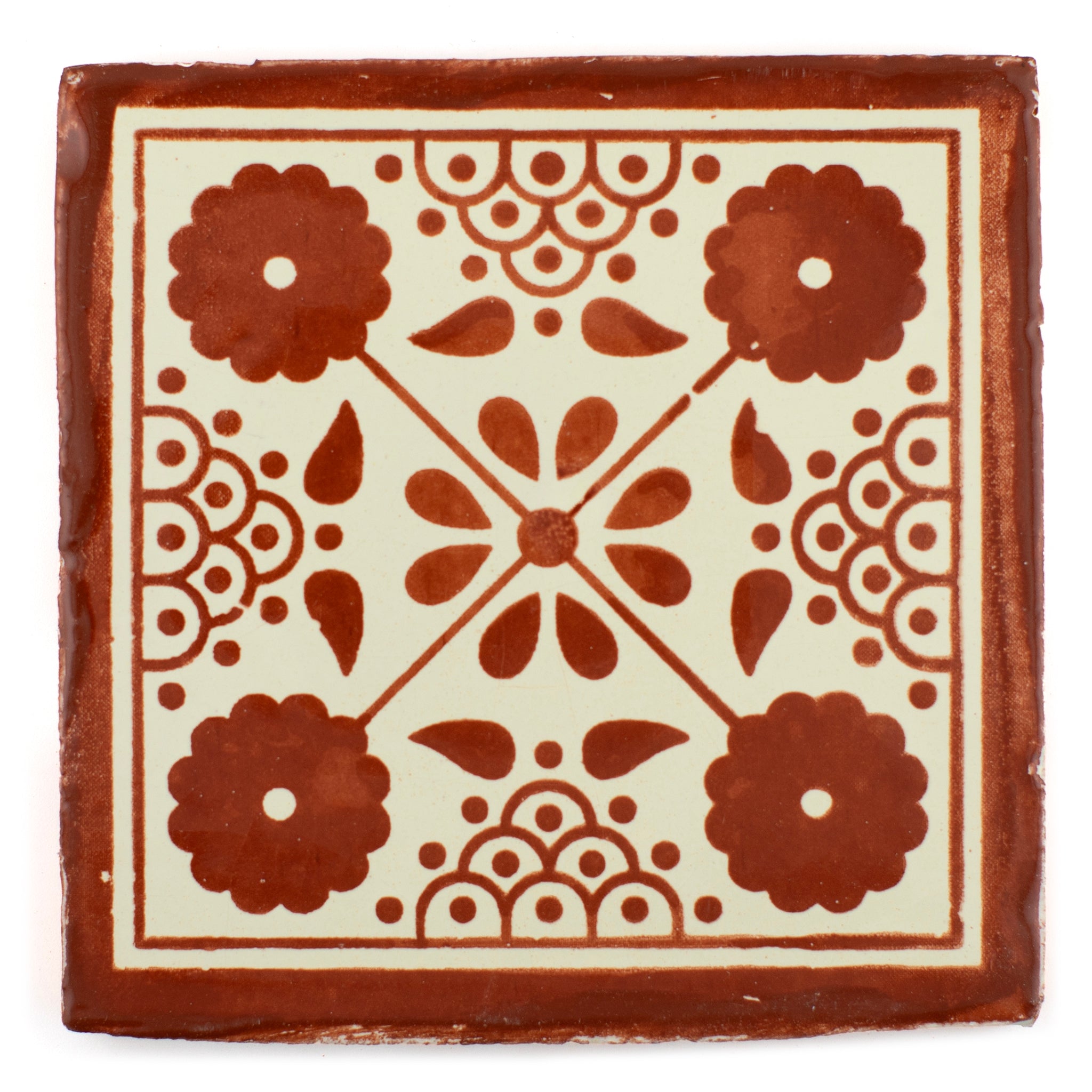 Damask terracotta