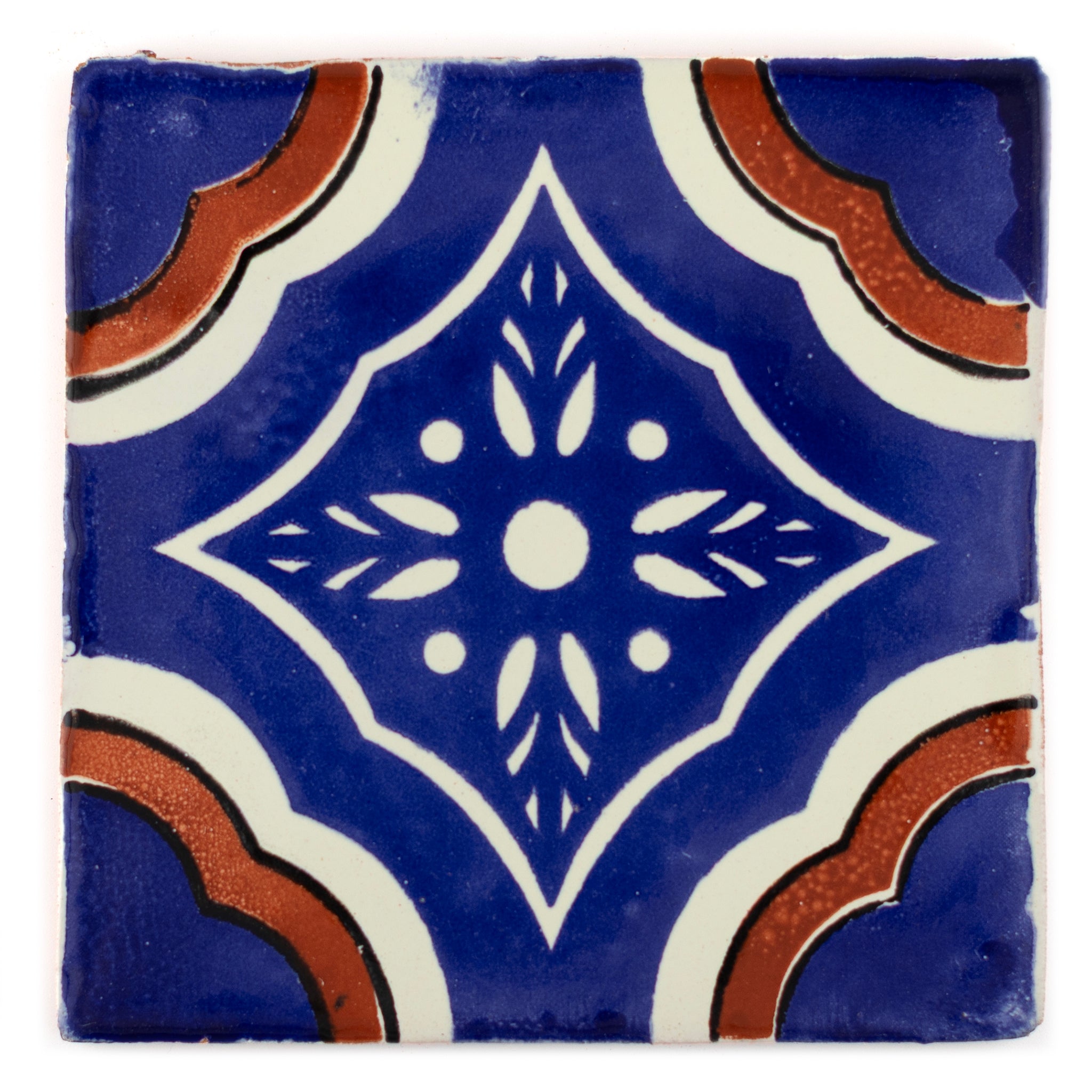 Palacio blue & terracotta