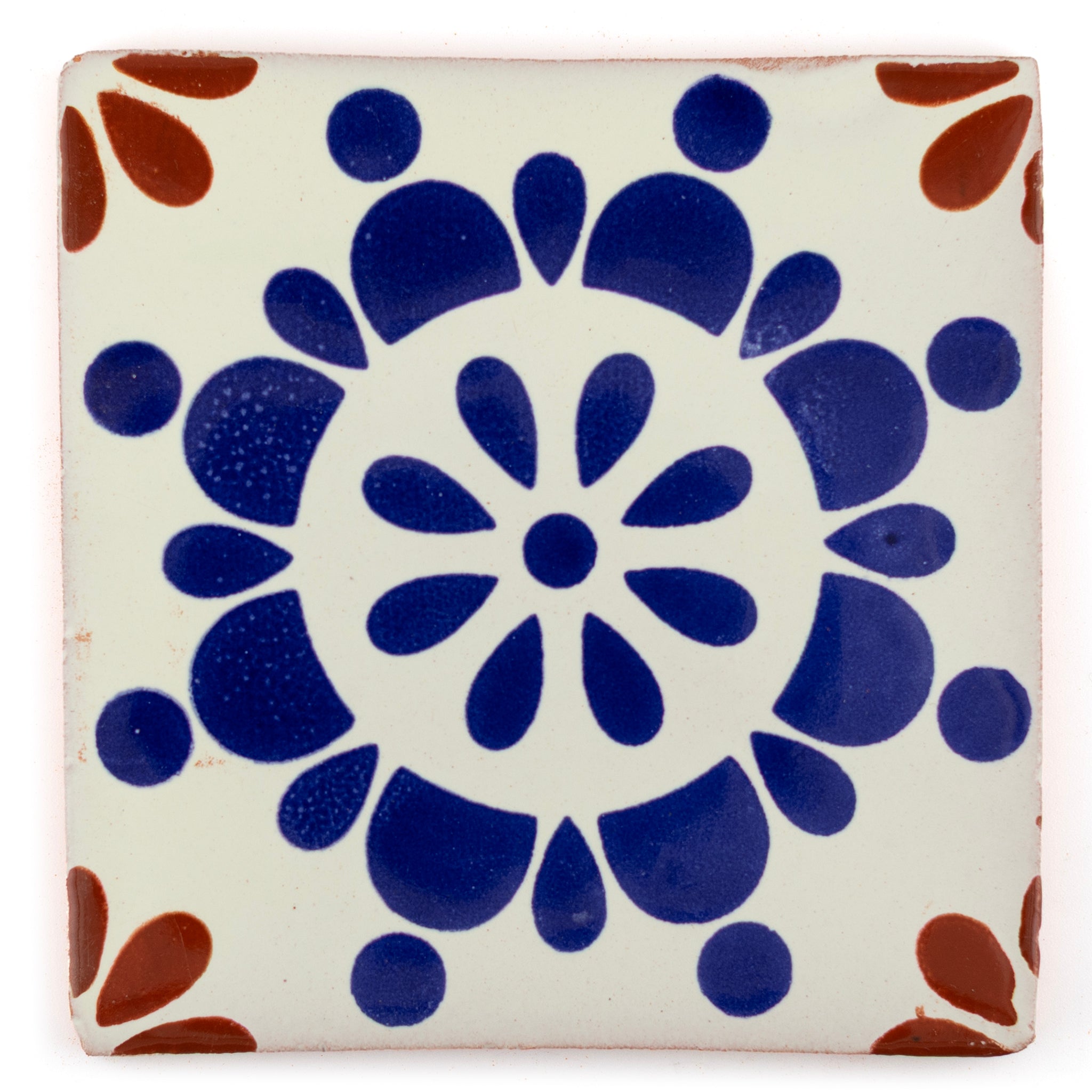 Rocio terracotta & blue