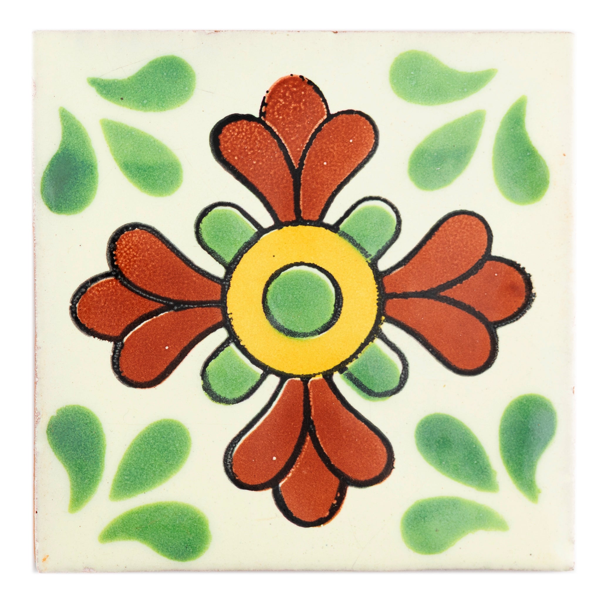 Seville green & terracotta