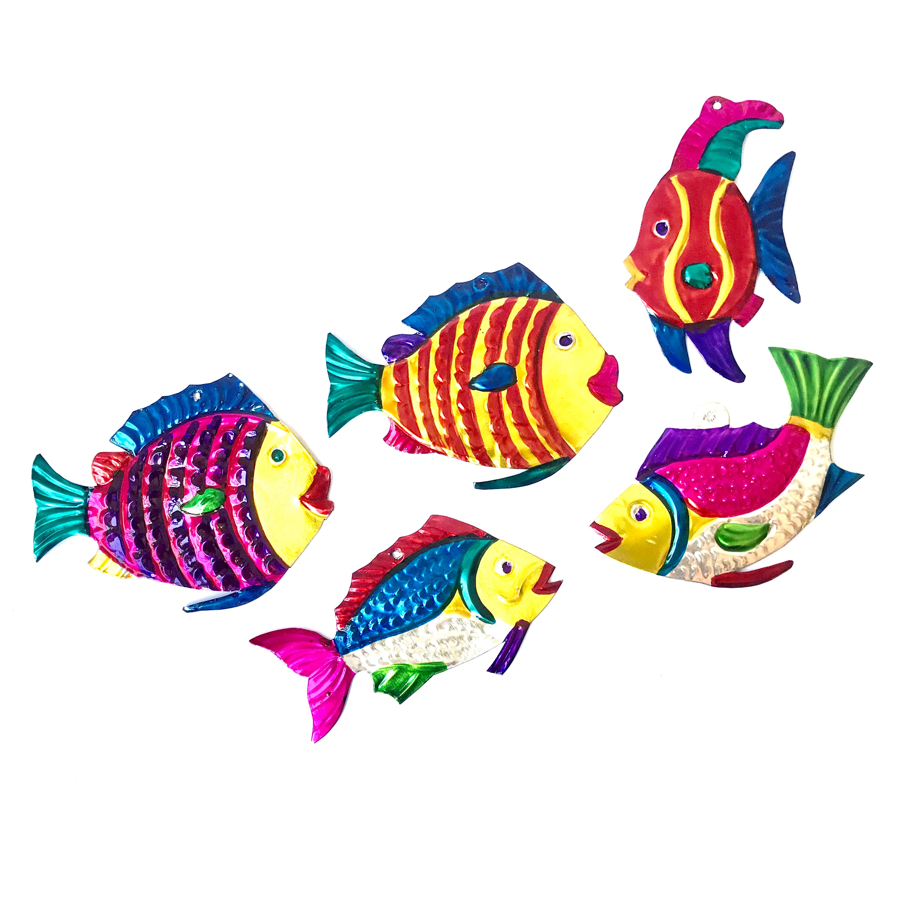 Tin fish x 5