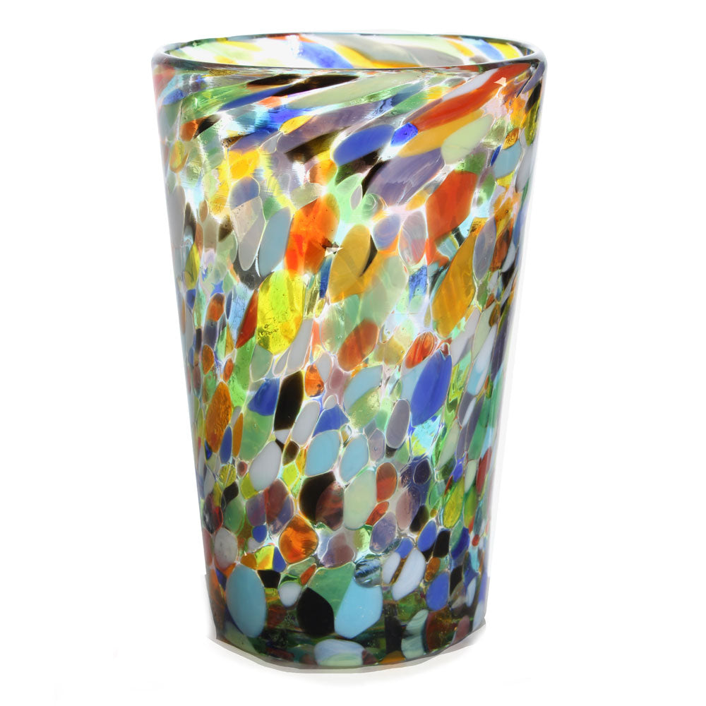 Confetti flared tumbler