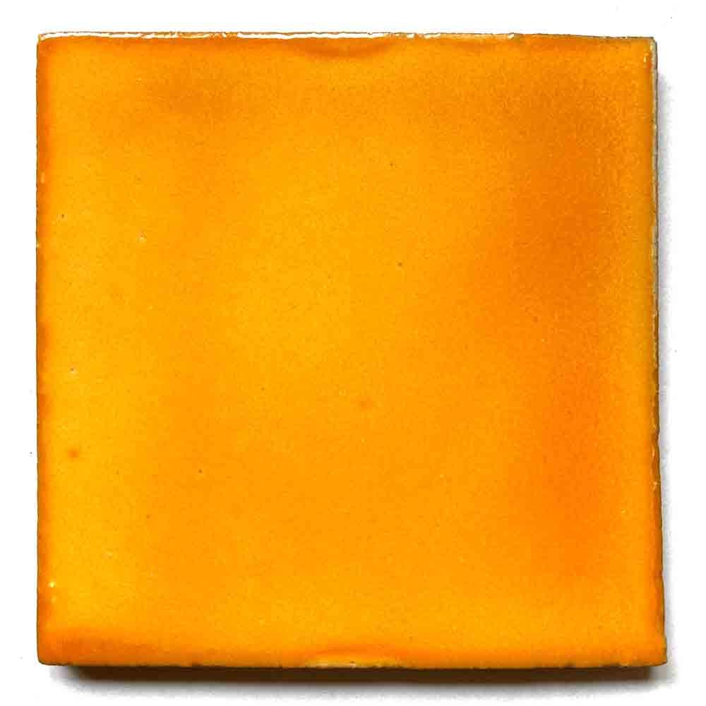 Sun hand made tile 10.5 x 10.5cm