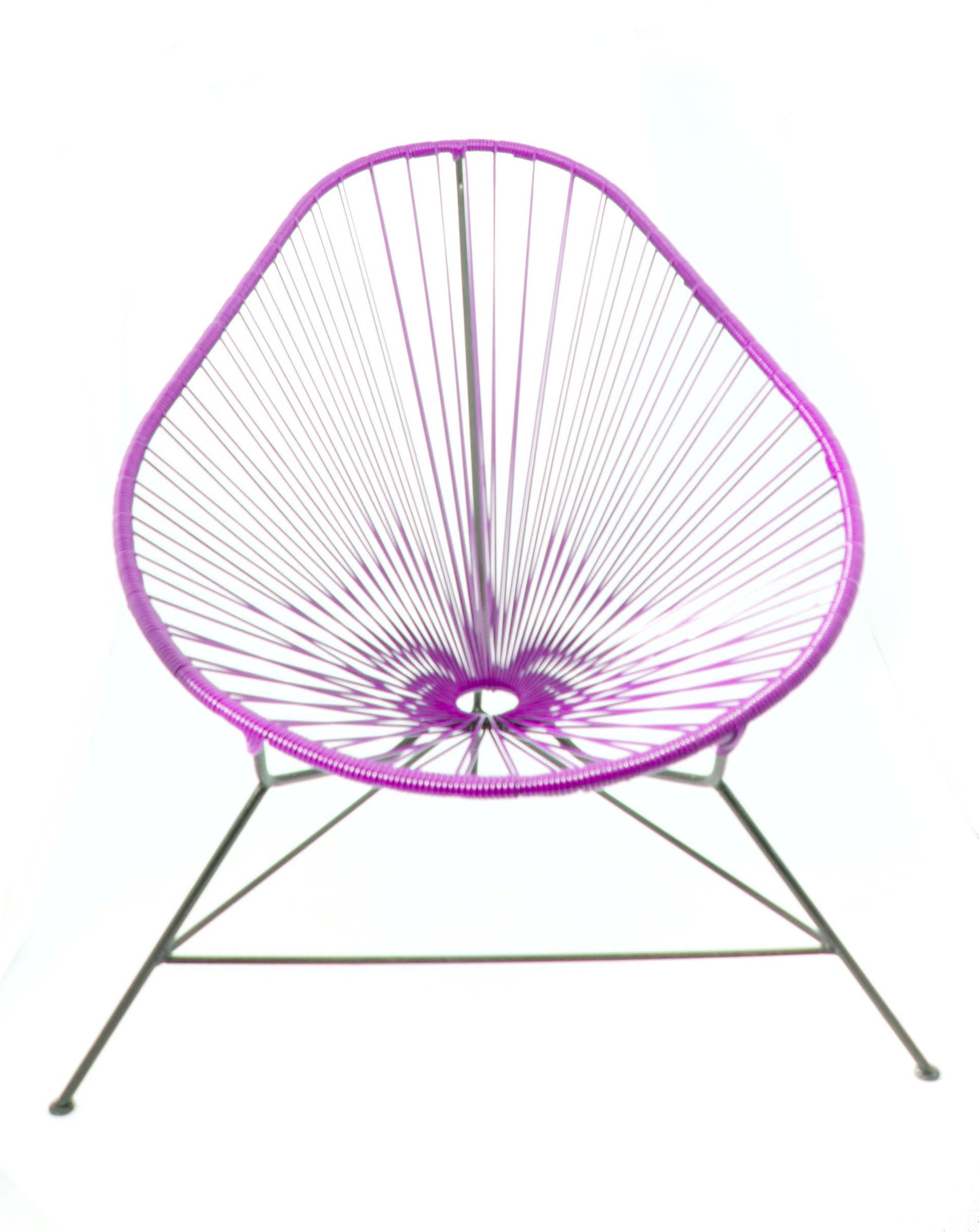 Pink acapulco chair