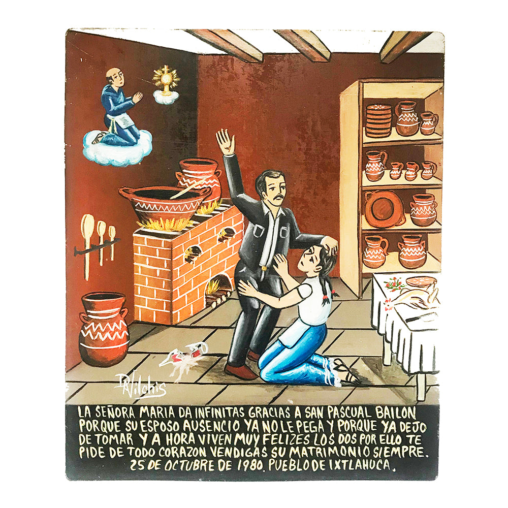 Remorse - retablo by Vilchis