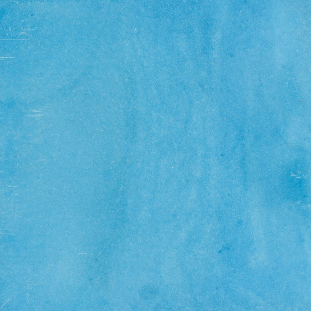 Sky blue encaustic tile