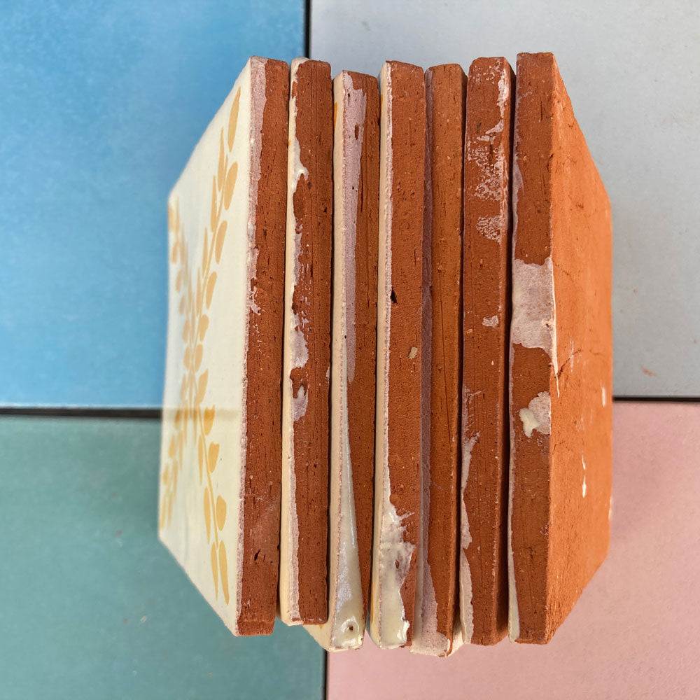 The geology of hand made ceramic tiles