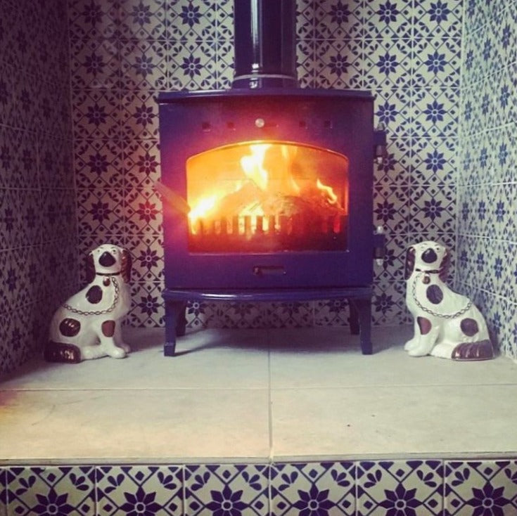 Can Handmade Ceramic Tiles Be Used Around a Fireplace?