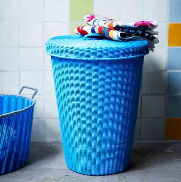 Conical laundry baskets