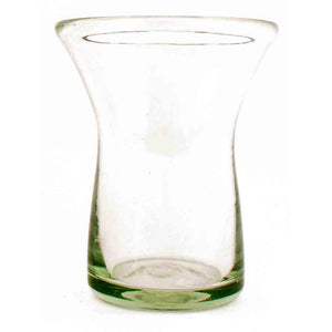 Clear waisted tumbler