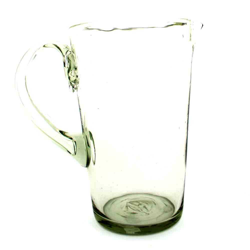 Clear flared jug