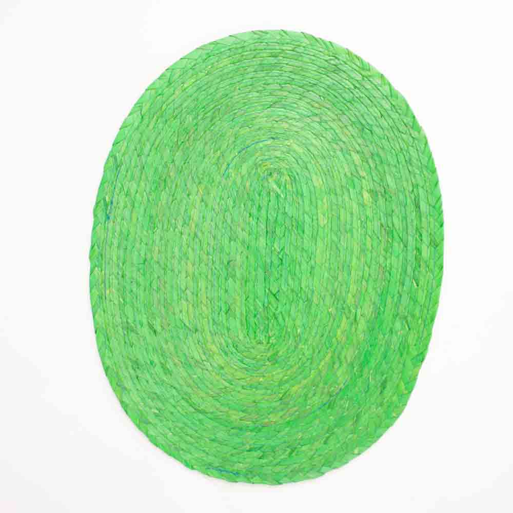 Green table mat