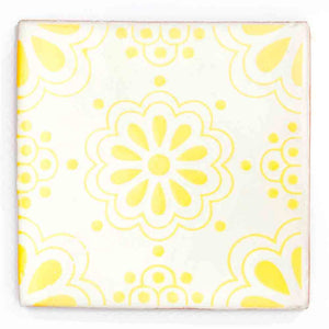 Lace Canary 10.5 x 10.5cm