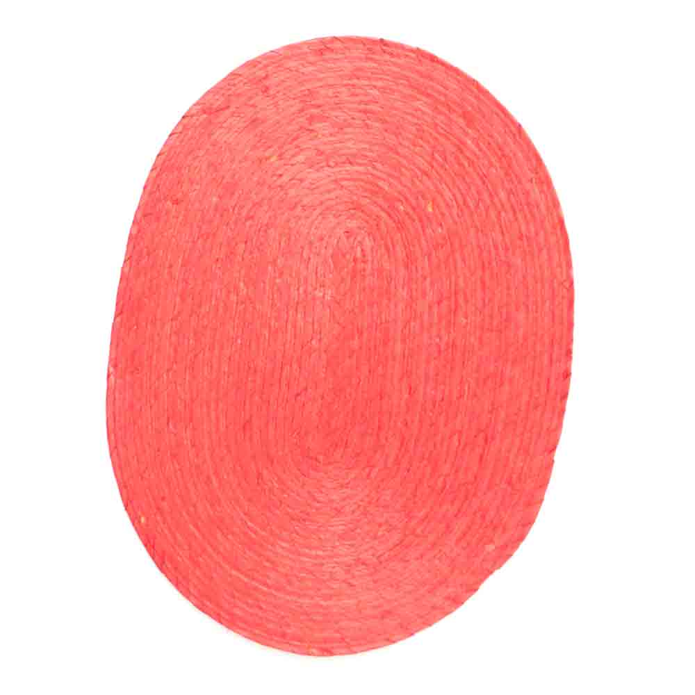 Red table mat