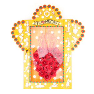 Niche Te amo mucho in pink